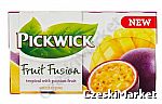 Herbata Pickwick - Tropikalne owoce Marakuja kawałki mango (wyborna na gorąco i na zimno) 20 sztuk w kopertkach