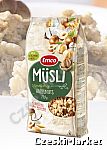 Emco Crunchy musli 750 g chrupiące z orzechami (bez oleju palmowego!)müsli