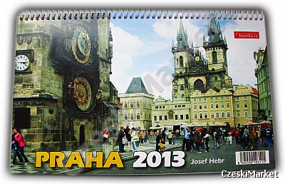 Kalendarz biurkowy 2013 - Praga - piękne zdjęcia