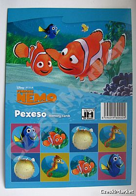 Pexeso Nemo - memo - gra pamięciowa
