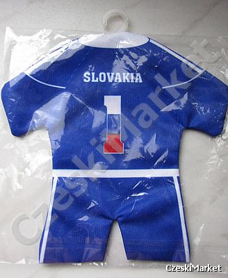 Zawieszka Słowacja - mini koszulka klubowa