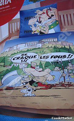 Pościel - Asterix i Obelix  i Rzymianie - wysoka jakość - bohaterowie komiksu i filmu