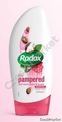 Radox Active - żel pod prysznic - 250 ml - masło shea i imbir - odżywczy