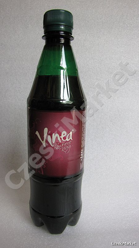 Vinea 0,5 L czerwona – napój o smaku winogron