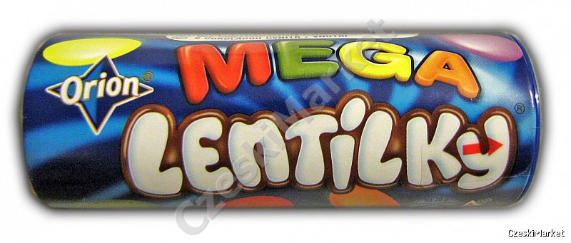 Lentilky MEGA - duże, większe lentilki niż te regularne, 60g