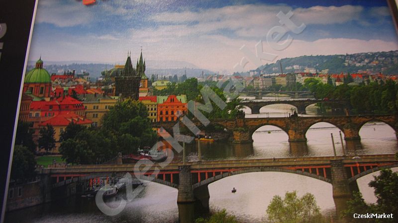 Puzzle Praga, Czechy - 500 el. - piękny obrazek
