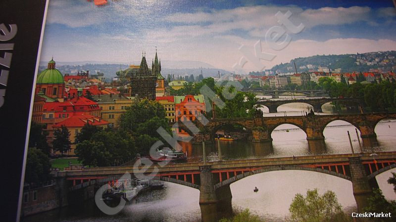 Puzzle Praga, Czechy - 500 el. - piękny obrazek