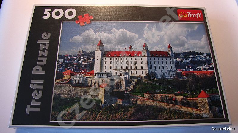 Puzzle Bratysława, Słowacja - 500 el. - piękny obrazek
