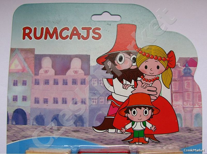 Pieczątki - zestaw - Rumcajs - 5 sztuk