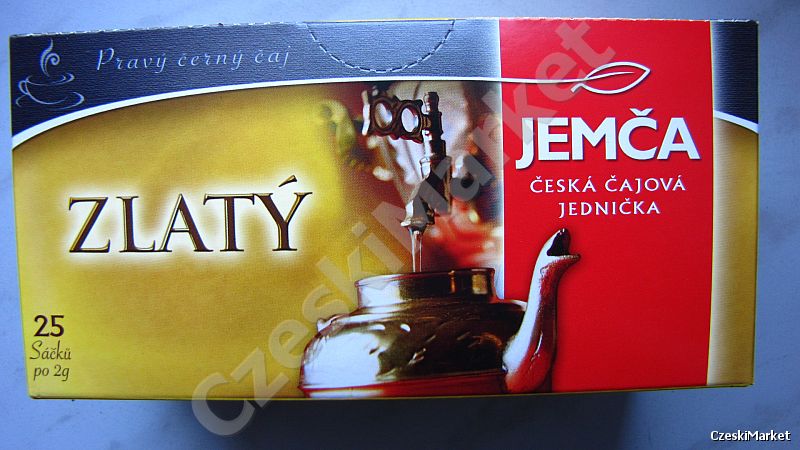 Jemca - Złota (Zlaty Caj) - wyborna czarna herbata