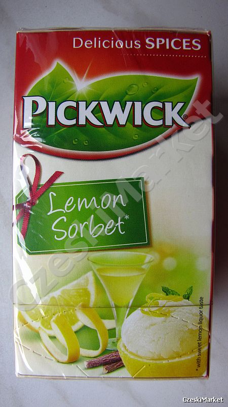 Pickwick - herbata - Sorbet Cytrynowy - Lemon Sorbet