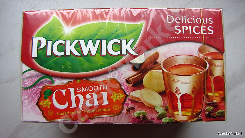 Pickwick - herbata- oparta na hinduskiej recepturze