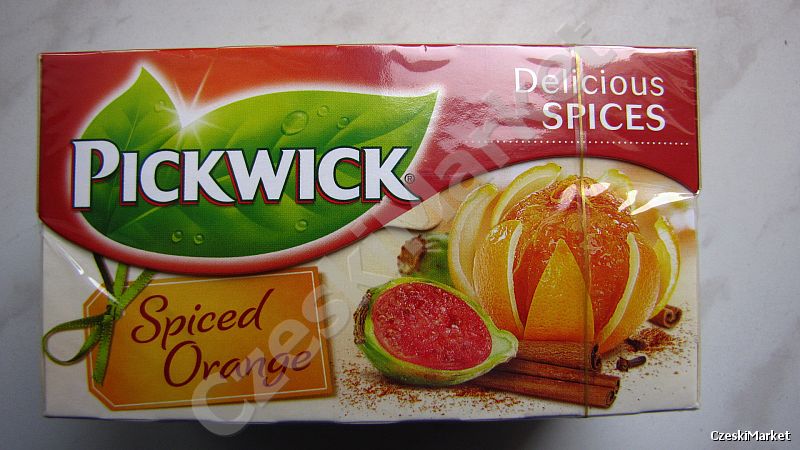 Pickwick - herbata - Pomarańcza, cynamon i inne