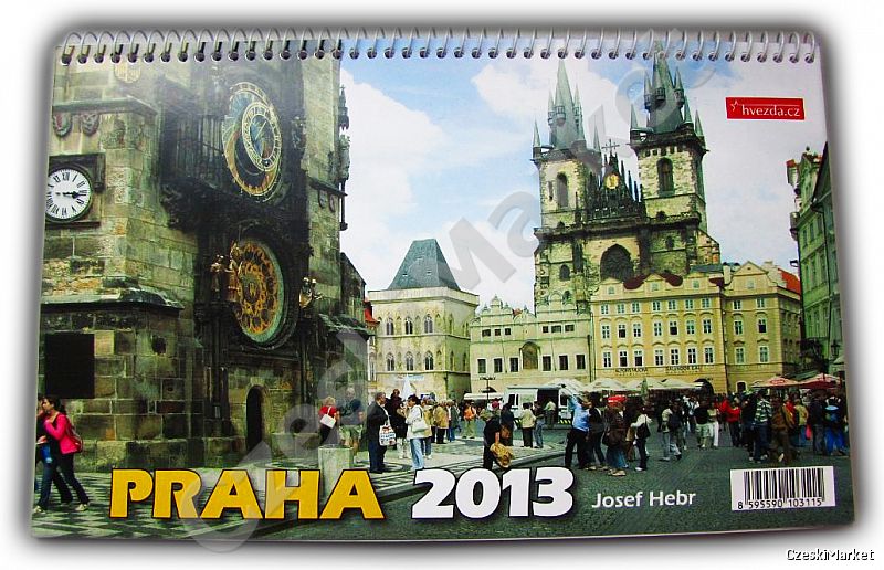Kalendarz biurkowy 2013 - Praga - piękne zdjęcia