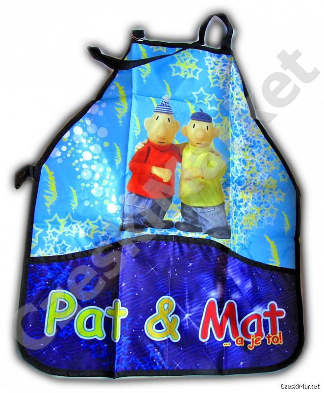 Sąsiedzi Pat i Mat - zmywalny fartuszek, fartuch dla dzieci