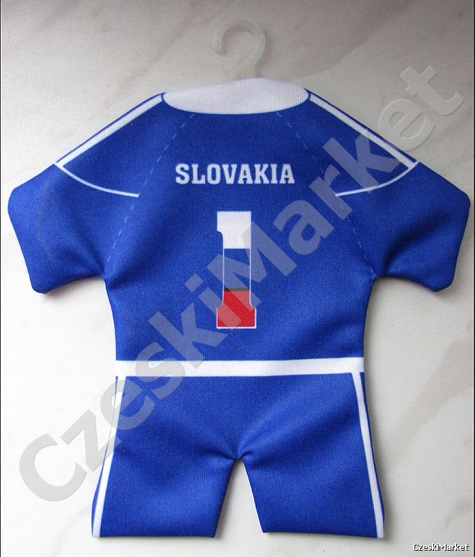 Zawieszka Słowacja - mini koszulka klubowa