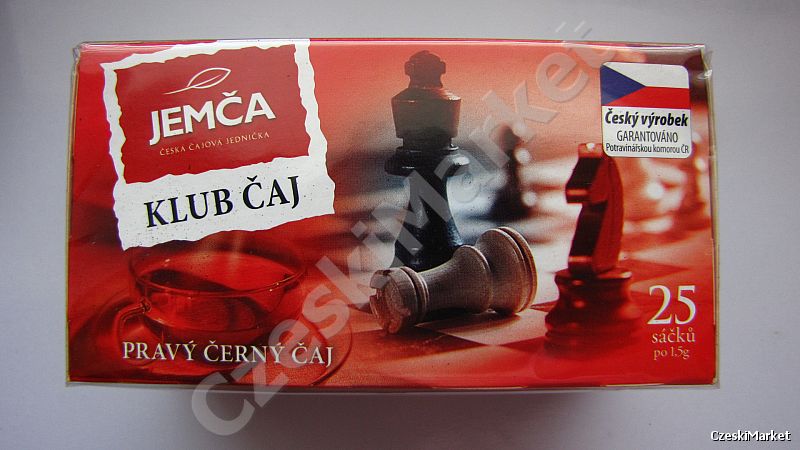 Jemca - Klub - czarna herbata 25 torebek