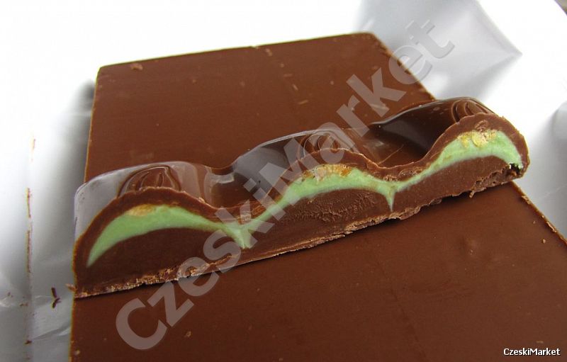 Studentska czekolada pistacja 240g z pistacjowym i orzechowym nadzieniem - duża Orion
