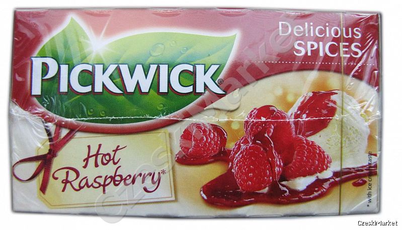 Pickwick malinowa - Gorąca Malina  - limitowana Delicious Spices