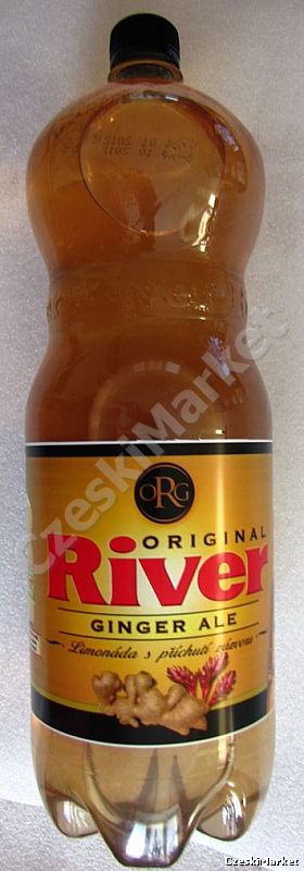 Napój gazowany - River 2L Ginger Ale, imbir