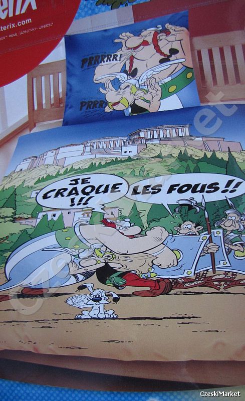 Pościel - Asteriks i Obeliks i Rzymianie  - wysoka jakość - bohaterowie komiksu i filmu