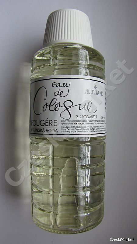 Alpa Fougere woda kolońska 250 ml - paproć, lawenda i mech dębowy - przyjemny, męski zapach