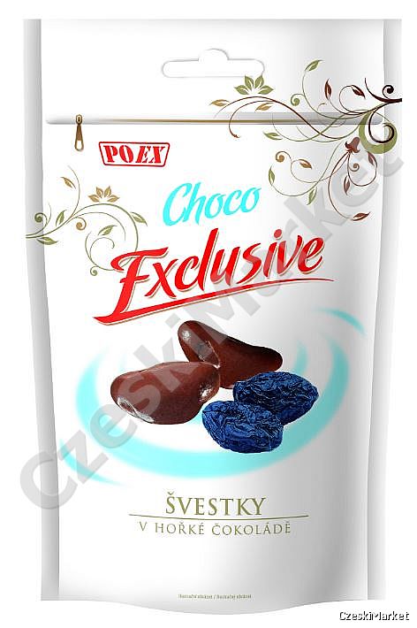 Śliwki w gorzkiej czekoladzie 500 g - exclusive