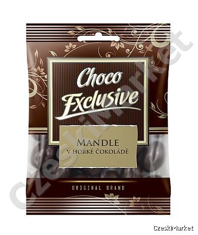 Migdały w gorzkiej deserowej czekoladzie 80 g exclusive