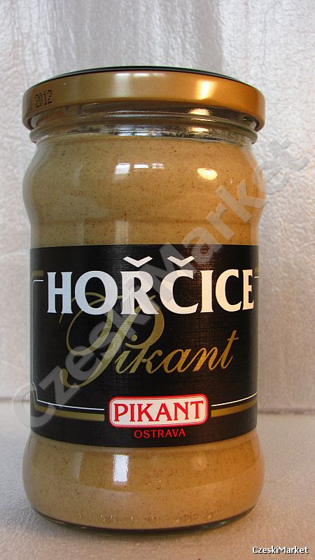 Musztarda czeska, Horcice, Pikant w słoiku, 280 g w szkle