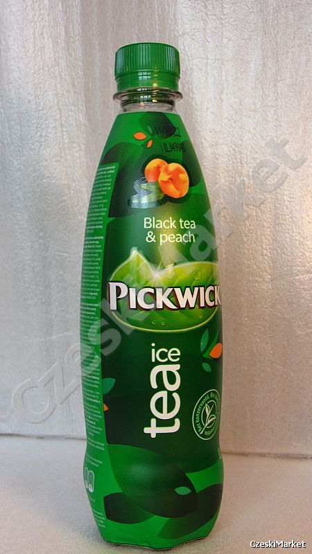 Pickwick - ice tea -  czarna herbata z brzoskwinią