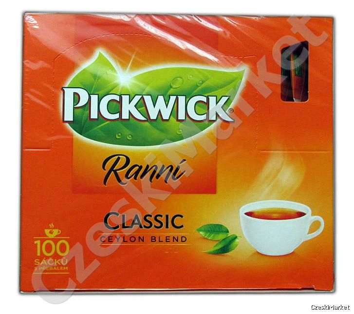 Pickwick poranek - herbata czarna cejlońska - 100 szt.