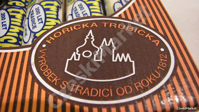 Opakowanie 40 rurek z nadzieniem kakaowym z orzechami Horicke trubicky - 200 lat tradycji - 20 x 2 rurki
