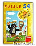 Puzzle - Krecik i lusterko- aż 54 elementy