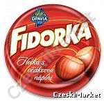 Fidorka wafelek - Fidorki gorzka z orzechowym napełnieniem 30 g (czerwona)