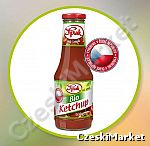Ketchup keczup BIO - czeski - 530 g (aż 230 g pomidorów na 100 g ketchupu) szklana butelka