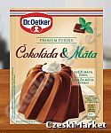 Budyń Premium czekoladowo - miętowy puding czekolada i mięta Dr.Oetker pudding