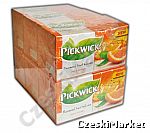 Paczka 6 x Herbata Pickwick Soczysta Pomarańcza - Juicy Orange 6 x 20 szt NOWOŚĆ na zimno i na gorąco