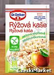 Dr.Oetker Kaszka ryżowa bez glutenu - cynamon i jabłko 52 g bezglutenowa
