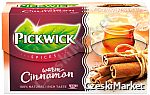 Pickwick - czarna herbata i cynamon 20 torebek