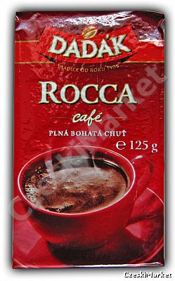Kawa Dadak, Rocca, pełen, bogaty smak Arabica i Robusta 100g