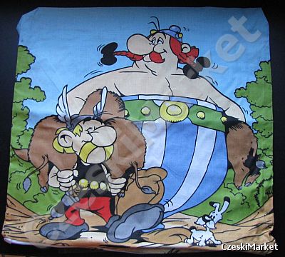Poszewka na poduszkę / jasiek - Asterix i Obelix