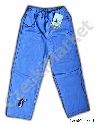 Spodenki dresowe Krecik - wysoka jakość, oryginalny produkt 98 -104 - niebieskie