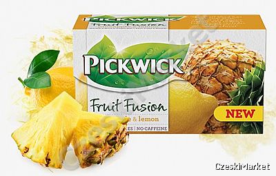 WYPRZEDAŻ Pickwick - herbata Ananas z cytryną Fruit Fusion Anansowa