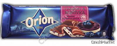 Mleczna czekolada Orion 240g twaróg i jagoda