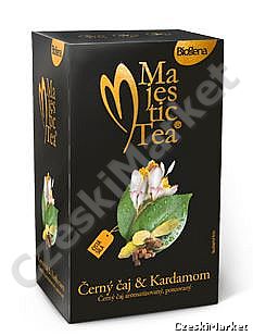Biogena Majestic luksusowa herbata czarna i Kardamon 50 g - 20 torebek