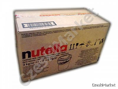 ZESTAW 2 x oryginalna Nutella 3 kg krem Ferrero