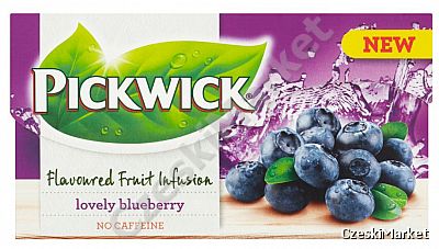 Pickwick Borówka Jagoda - Fruit Infusion Lovely Blueberry - herbata owocowa 40 g