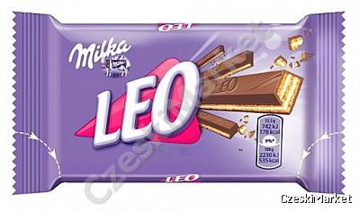 PROMOCJA Milka Leo wafelki w czekoladzie 33,3g  - sztuka