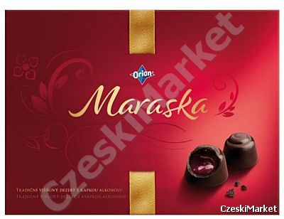Wiśnie w czekoladzie - bombonierka Orion 189g Maraska