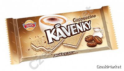 Sedita wafelki Kavenky Cappuccino 50g dla miłośników kawy Słowacja